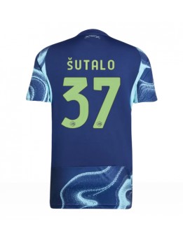 Ajax Josip Sutalo #37 Replika Borta Kläder 2025-26 Kortärmad